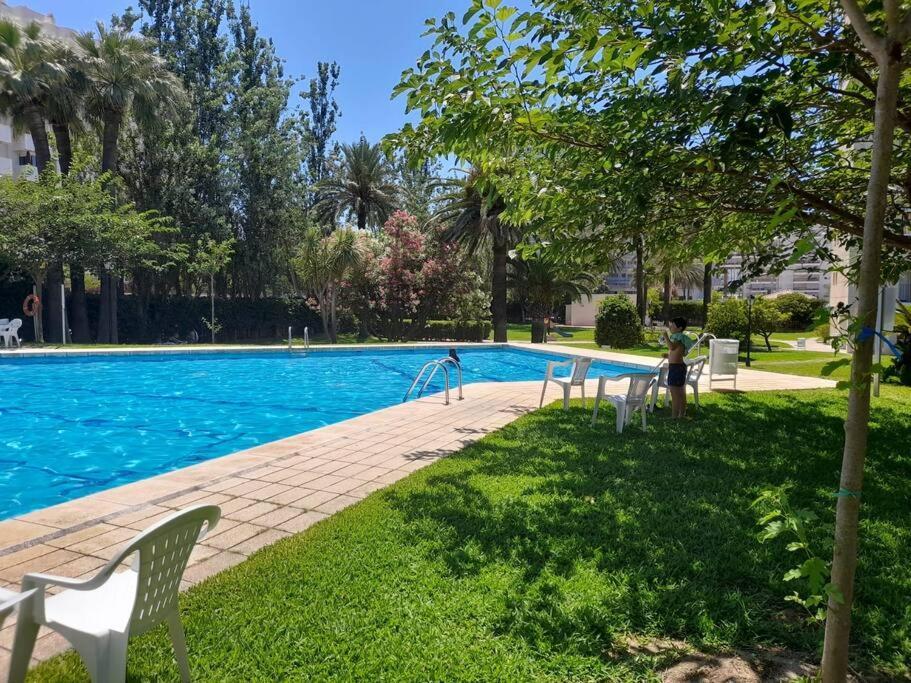 Playa de Gandia Apartamento Con Piscina Y Zonas Comunes מראה חיצוני תמונה